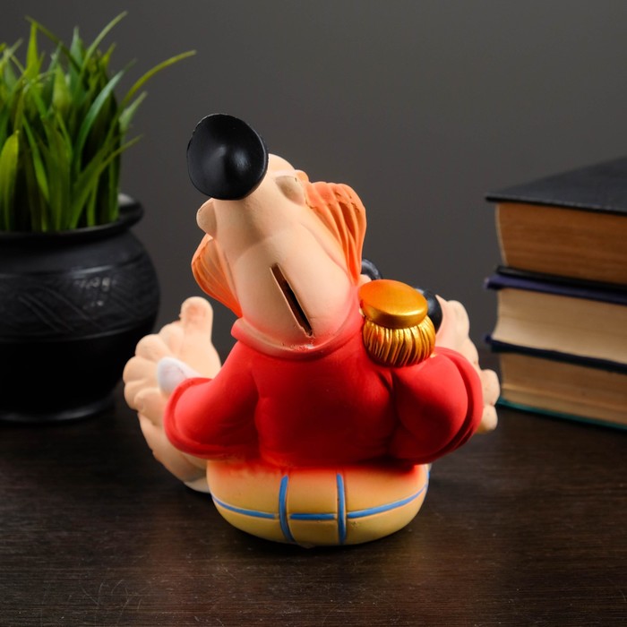 Копилка "Боцман" красная