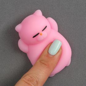 Мялка-антистресс «Кошечка», цвет светло-розовый от Сима-ленд