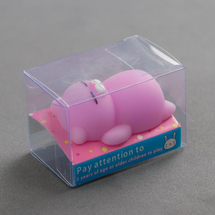 Мялка антистресс "Кошечка", цвет розовый