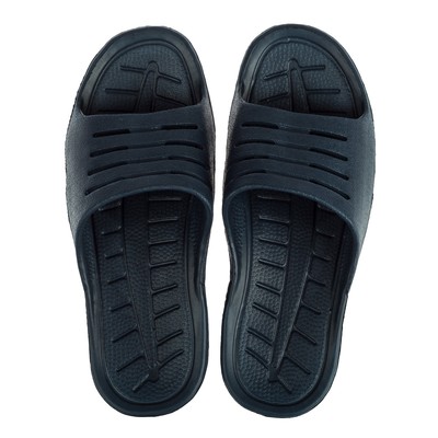 Сланцы пляжные мужские арт. М754, цвет тёмно-синий, размер 41/42