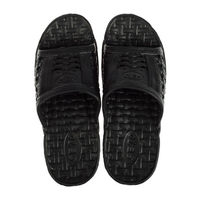 Сланцы пляжные мужские арт. М8005, цвет чёрный, размер 41/42