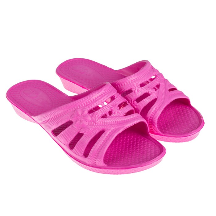 Сланцы пляжные женские арт. Е1118, цвет розовый, размер 39/40