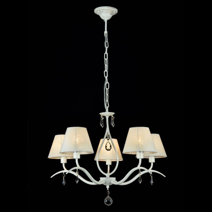 Люстра Talia 1 5x40Вт E14 белый 62x62x50см