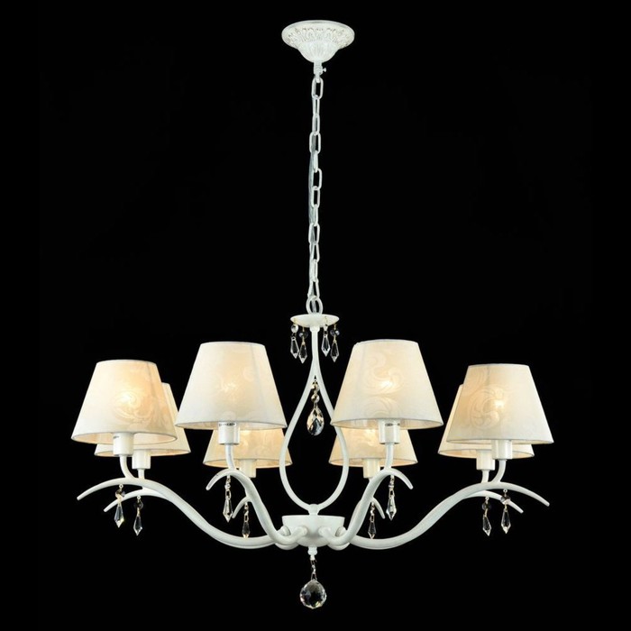 Люстра Talia 1 8x40Вт E14 белый 77x77x51см