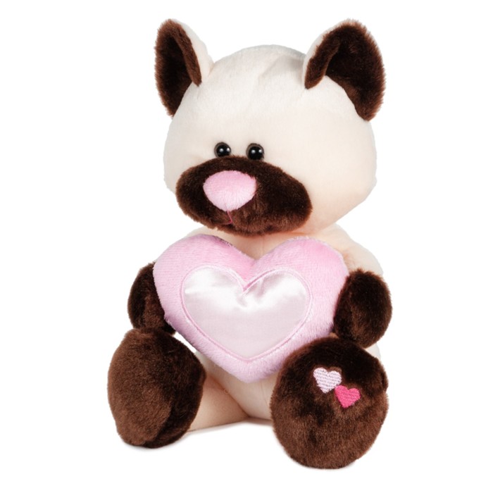 Мягкая игрушка "Котик влюблённый", 22 см