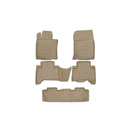 

Коврики в салон LEXUS GX460 02/2010-2016, 5 шт. (полиуретан, бежевые)