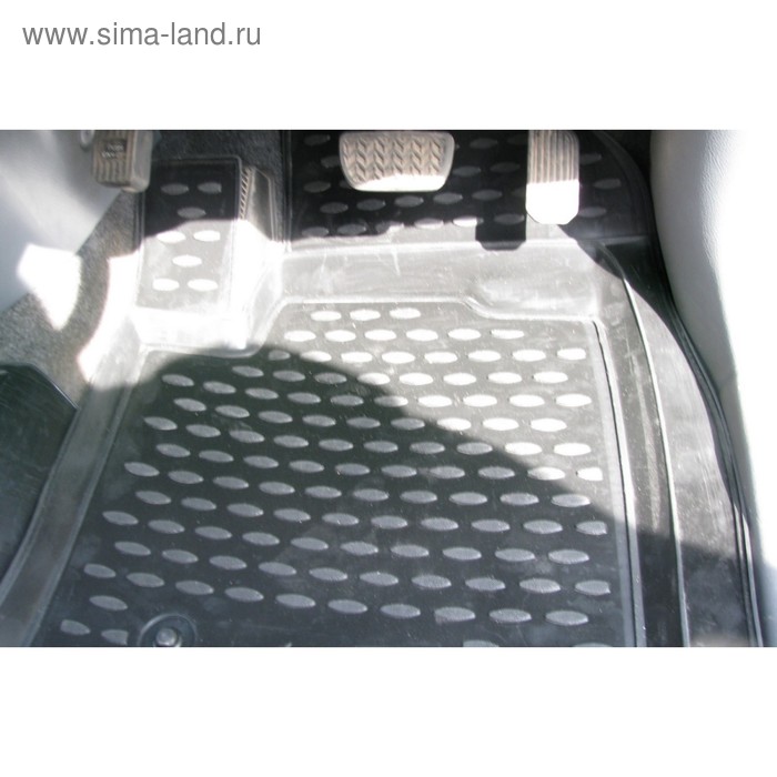 Коврики в салон TOYOTA Ipsum ACM 21W JDM, 05/2001–05/2007, 3 ряда, П.Р. (полиуретан) коврик в багажник toyota ipsum acm 21w jdm 05 2001– 05 2007 п р длин мв полиуретан