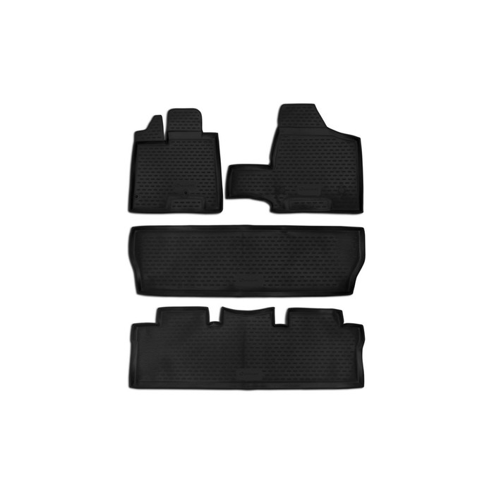 Коврики в салон TOYOTA Sienna 2003-2016, 4 шт. (полиуретан)