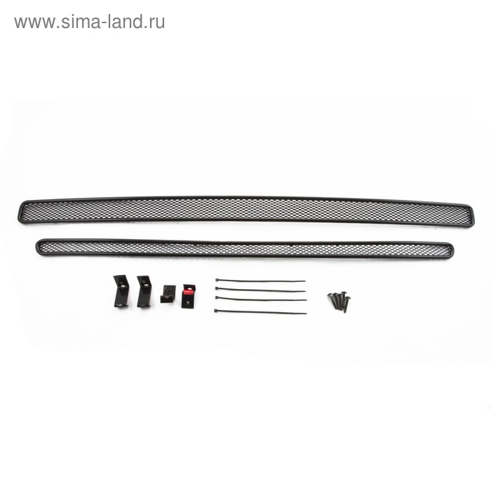 

Сетка на бампер внешняя для Subaru Forester 2, 0i-L, Active Edition, 2, 5i-L 2013-2016, 2 шт., черн.,