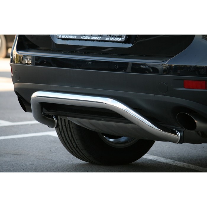 Защита заднего бампера d 60 "Volkswagen Touareg" 2010-2016, VWTG.75.1193