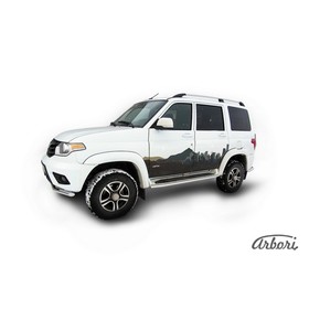 

Защита штатного порога Arbori d42 UAZ PATRIOT 2014-