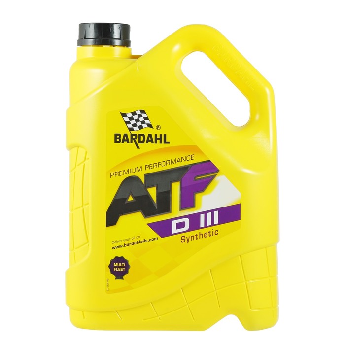 Трансмисионное масло BARDAHL 36283 ATF DEXRON III, синтетическое, 5 л