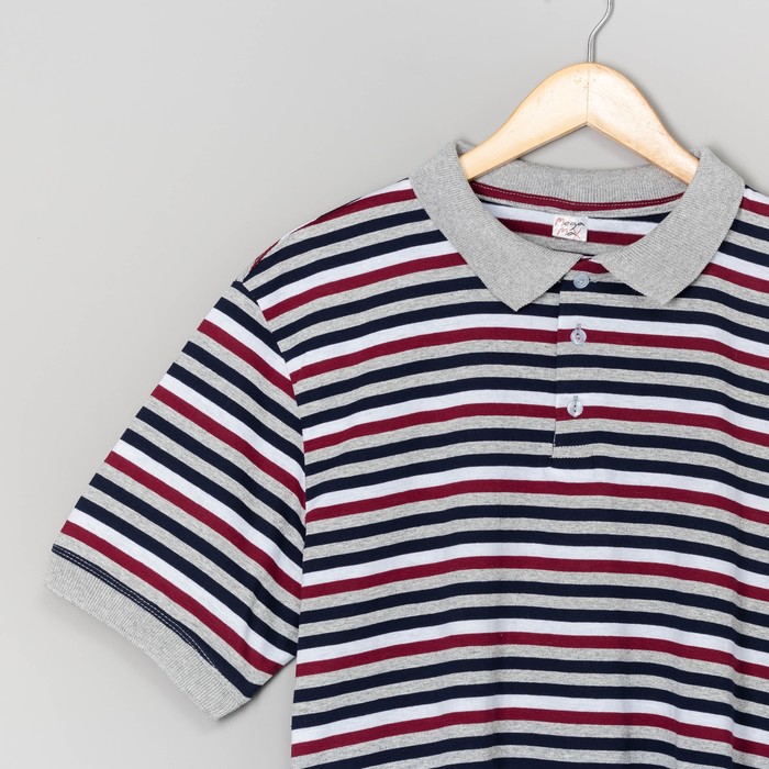 Футболка мужская поло 75154 цвет МИКС, р-р XL