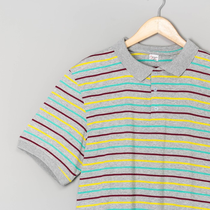 Футболка мужская поло 75154 цвет МИКС, р-р XL