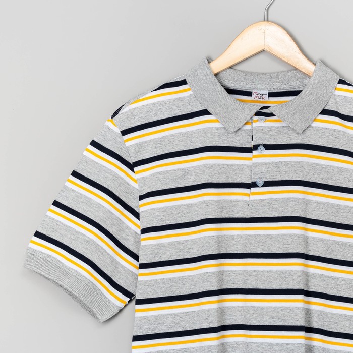 Футболка мужская поло 75154 цвет МИКС, р-р 2XL