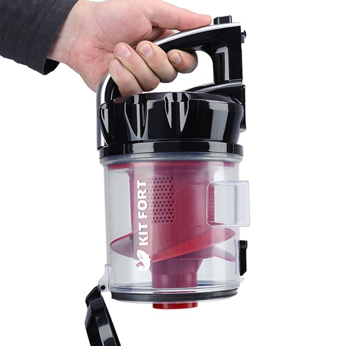 Пылесос КТ-522-1 1400 Вт, 2 л, шнур 5 м, красно-черный