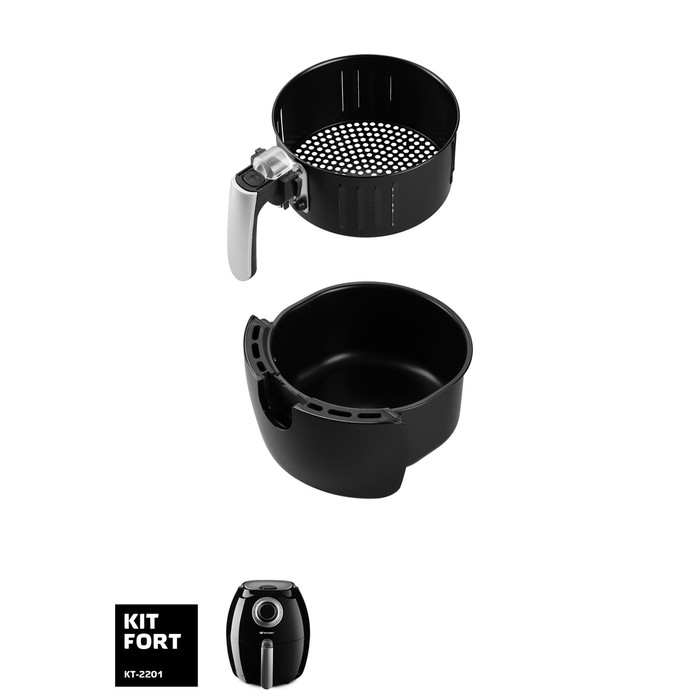 Аэрогриль Kitfort КТ-2201 1500 Вт, 2,5 л, шнур 1,15 м