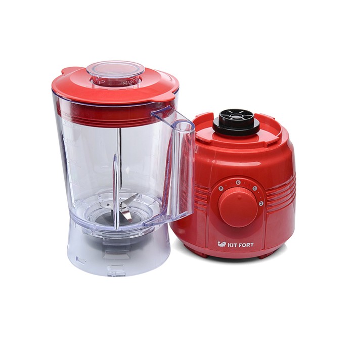 Блендер Kitfort KT-1331-2 350 Вт, 2 скорости, красный