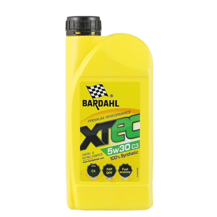 Масло моторное Bardahl 5W-30 XTEC C3 36301, синтетика, 1 л масло моторное bardahl 5w 30 xtec c4 12 36153 синтетика 5 л
