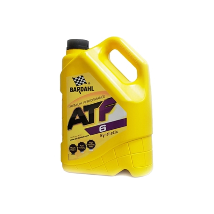 Трансмисионное масло BARDAHL 36593 ATF VI, синтетическое, 5 л