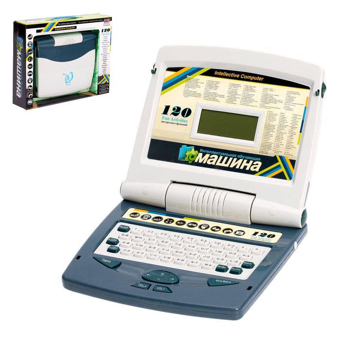 Компьютер обучающий "Робот", 120 заданий, 2 языка: русский, английский