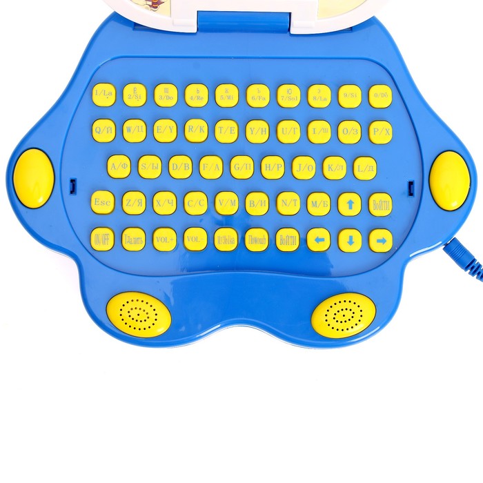 Компьютер обучающий "Мишка на севере" с мышкой, 120 заданий, 2 языка: русский, английский