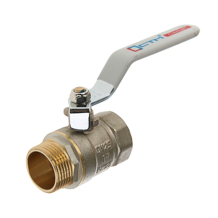 Кран шаровой "СТМ" Стандарт, PN25, внутренняя/наружная резьба 1", рычаг