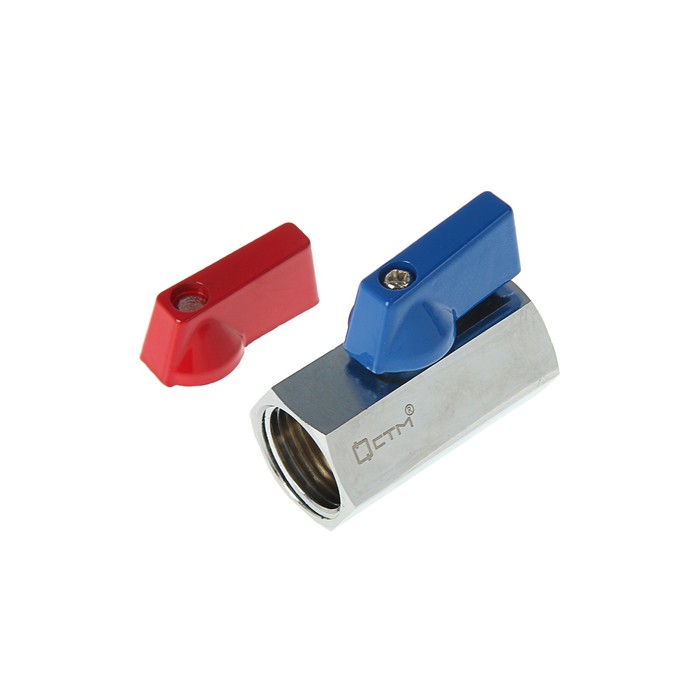 Кран шаровой "СТМ" MINI, PN16, внутренняя/внутренняя резьба 1/2"