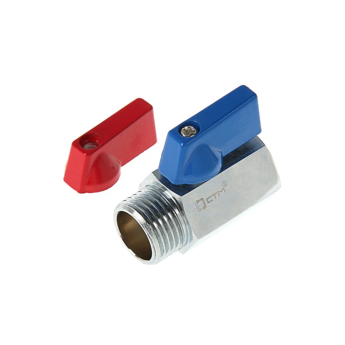 Кран шаровой "СТМ" MINI, PN16, внутренняя/наружная резьба 1/2"