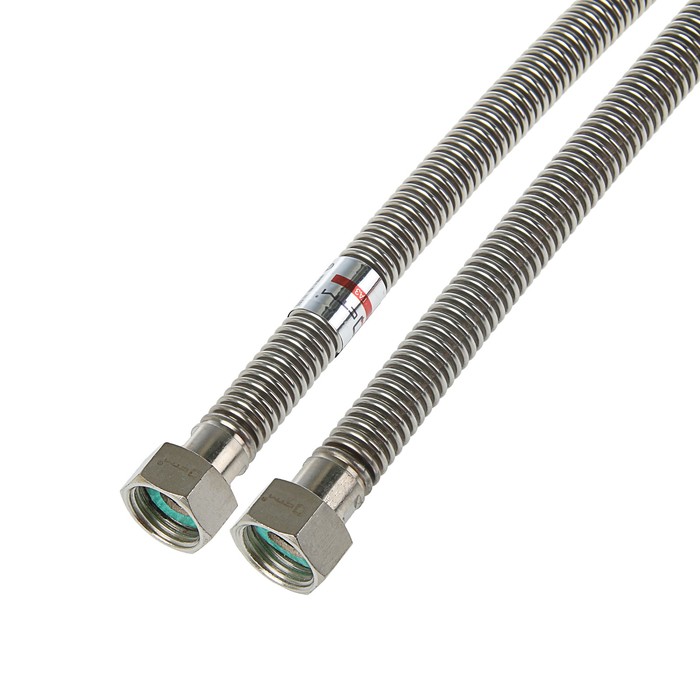 Подводка для газа сильфонная "СТМ" ГАЗ, внутренняя/внутренняя резьба 1/2", 150 см