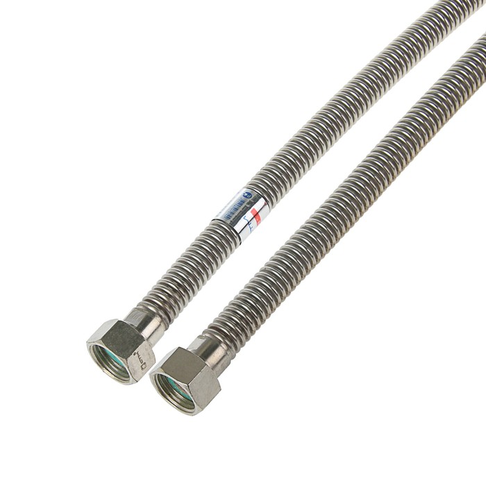 Подводка для газа сильфонная "СТМ" ГАЗ, внутренняя/внутренняя резьба 1/2", 180 см