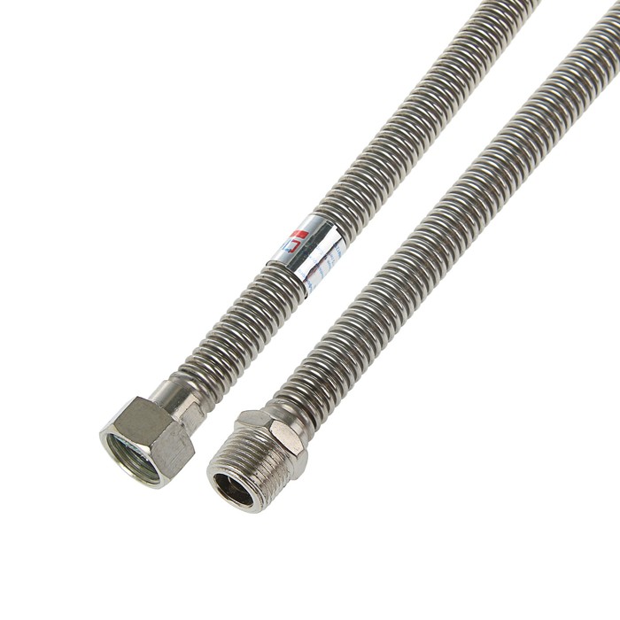 Подводка для газа сильфонная "СТМ" ГАЗ, внутренняя/наружная резьба 1/2", 120 см