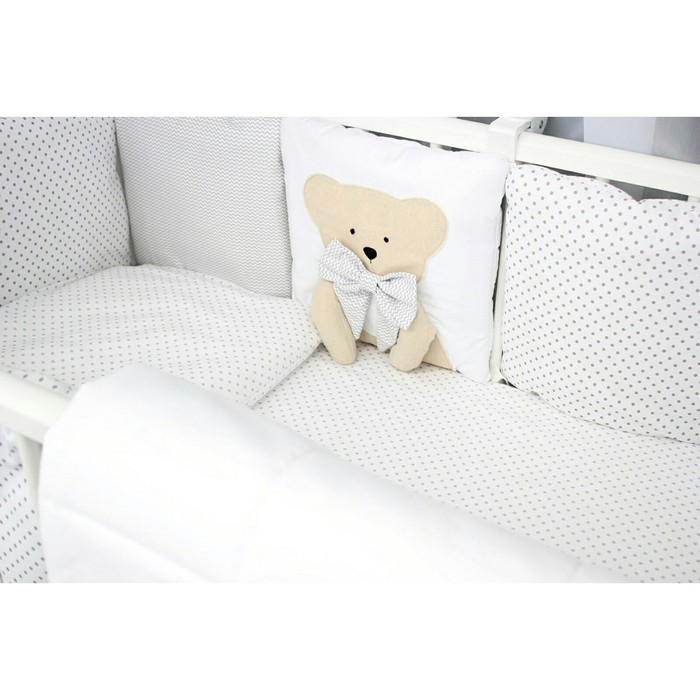 Комплект в кроватку "Добрые сны-мишка", 5 предметов