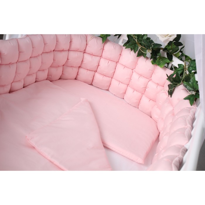 Комплект в кроватку "Розовый", 6 предметов