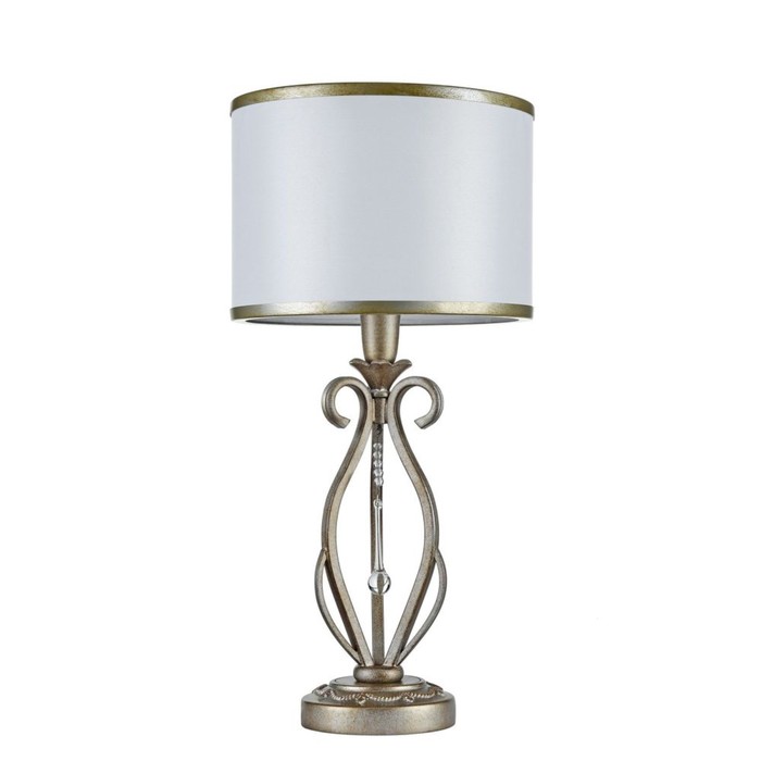 Настольная лампа Fiore 1x40Вт E14 золото 25x25x50см