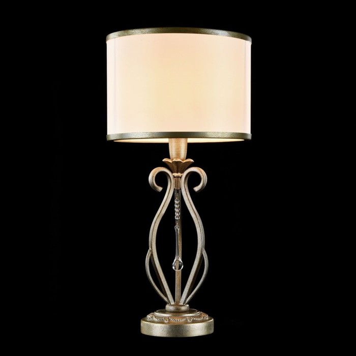 Настольная лампа Fiore 1x40Вт E14 золото 25x25x50см