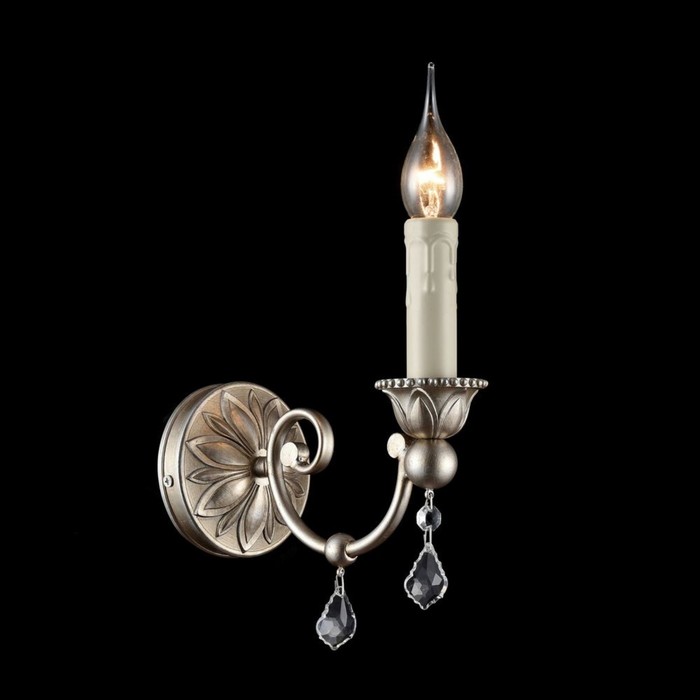 Бра Francis 1x60Вт E14 золото 10,5x10,5x25см