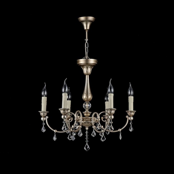 Люстра Francis 6x60Вт E14 золото 60x156см