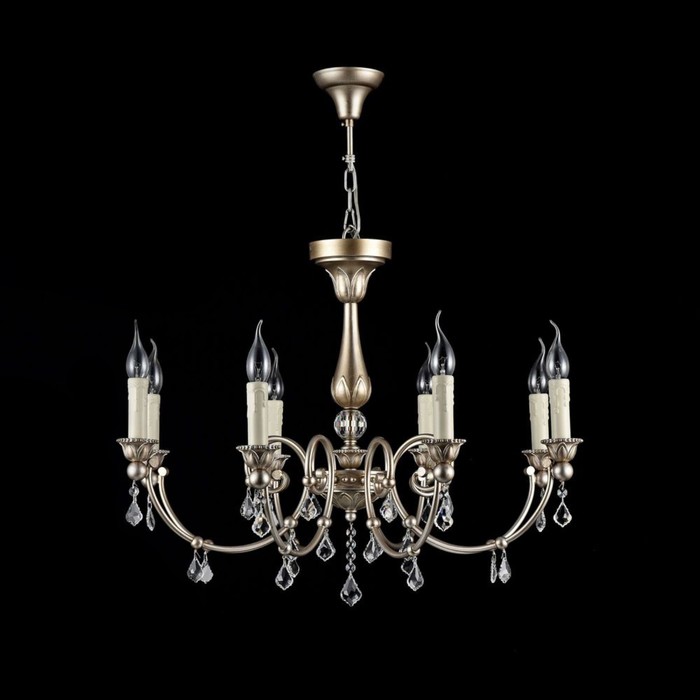 Люстра Francis 8x60Вт E14 золото 75x156см