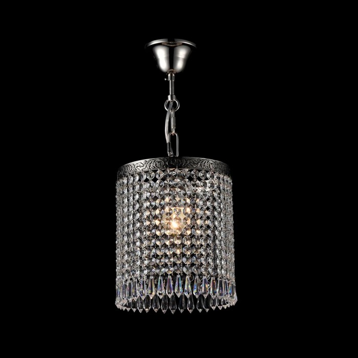 Люстра Sfera 1x60Вт E27 никель 20x20x37,5см