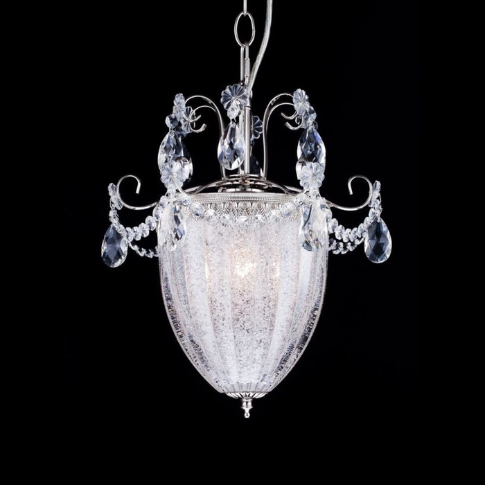 Светильник Ulana 1x40Вт E27 хром 28x28x75,2см