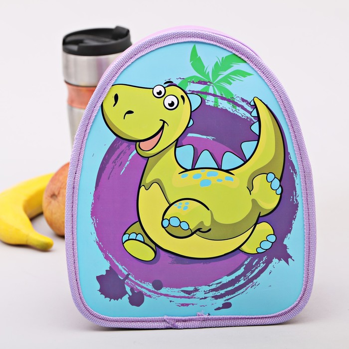 Детская термосумка рюкзак "Динозаврик", 3,5 л