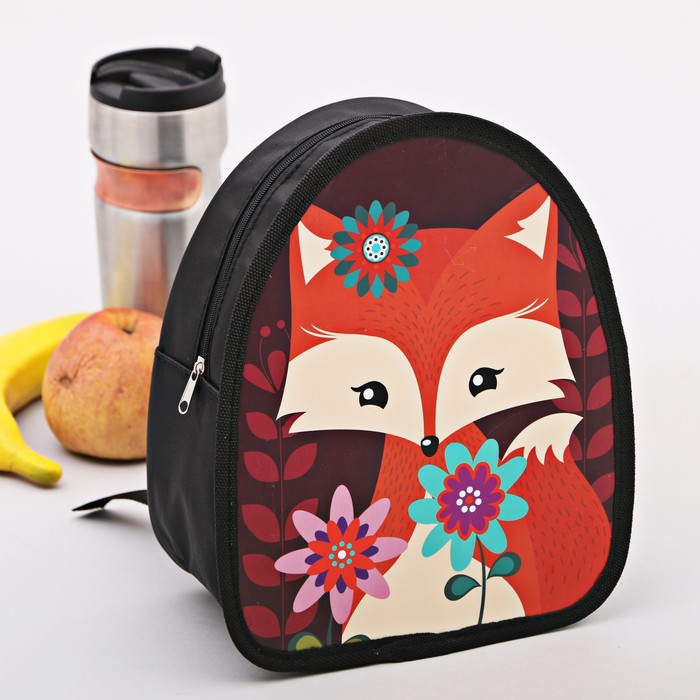 Детская термосумка рюкзак "Лисичка", 3,5 л