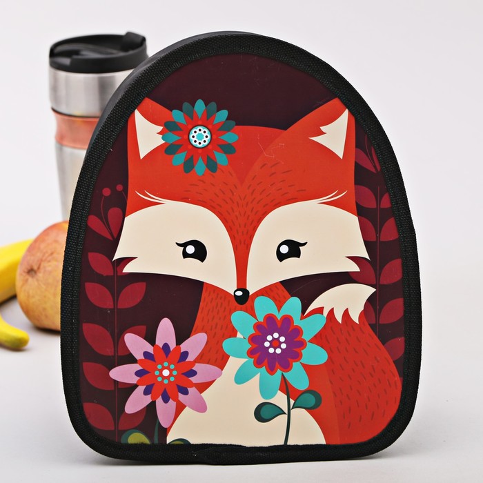 Детская термосумка рюкзак "Лисичка", 3,5 л