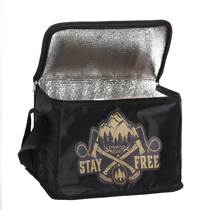 Термосумка "Stay wild" с элементами холода, 16 л