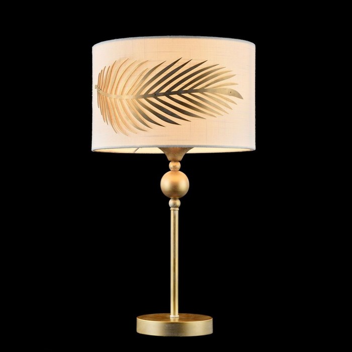 Настольная лампа Farn 1x40Вт E14 золото 27,5x27,5x50,5см