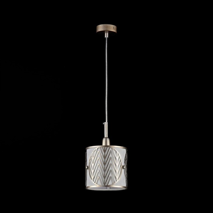 Светильник Leaf 1x40Вт E14 золото 16x16x175см