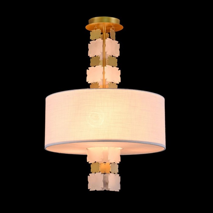 Люстра Valencia 3x40Вт E14 латунь 48x48x70см