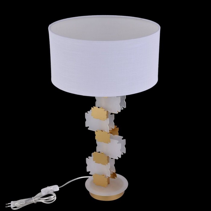 Настольная лампа Valencia 1x60Вт E27 латунь 33x33x56,5см