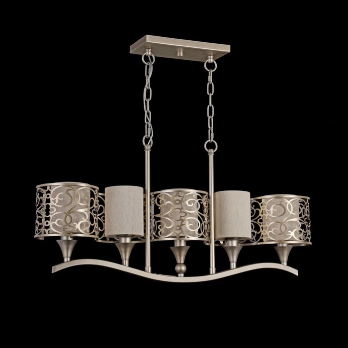 Светильник Venera 5x60Вт E14 латунь 15,8x77x152,6см